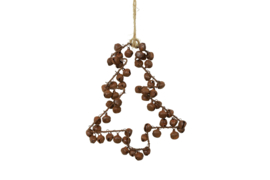 Hanger Boom Belletjes Roest