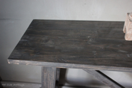 Holz Sidetable Vintage 120cm