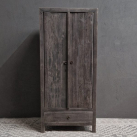 Houten Kast Gooi ''Antique Grey''