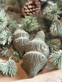Ornament Fluweel Large -PTMD-