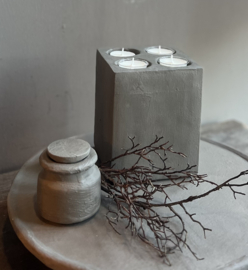 Candle holder 4-light | Organic Collection