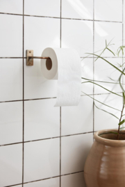 Toilettenpapierhalter im Antik-Messing-Look
