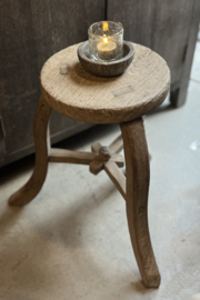 Alter Holzhocker