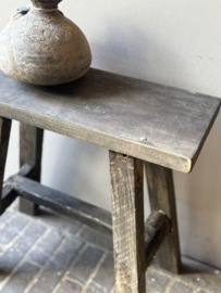 Oud Houten Bankje 46 cm