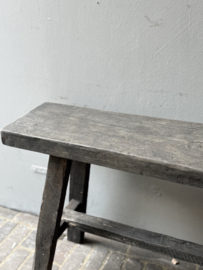 Oud Houten Bankje 101 cm