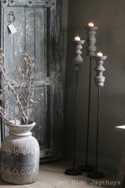 Vloerkandelaar Grey (set van 3)