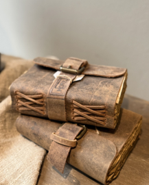 Leder-Notizbuch 10 x 15 cm -Hoffz-