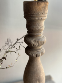 Balusterlampe aus Holz -Aura Peeperkorn-