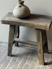 Oud Houten Bankje 46 cm