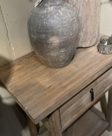 Houten Sidetable 1-lade ''Rustic''