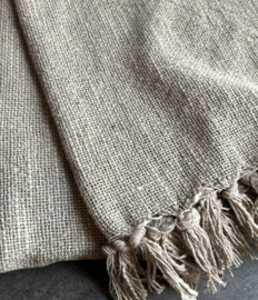 Plaid Cosy Taupe 130x160 cm