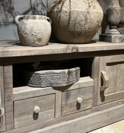 Tv-meubel 2 deurs, en 2 lades 180 cm ''Driftwood''