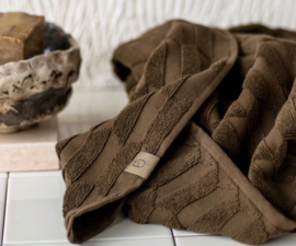 Gastendoek Bruin (set van 2) -Mette Ditmer-