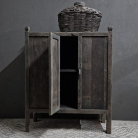 Houten Kast Caro ''Antique Grey''