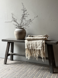 Oud Houten Bankje 101 cm