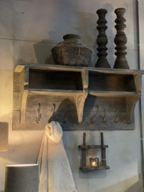 Garderobe grau holz 100cm