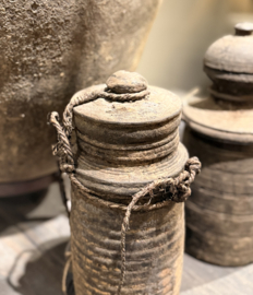 Antiker Holzkanne Nepal -Hoffz-