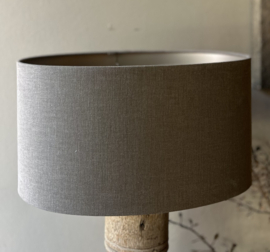 Lampenkap Ovaal Herfst (Taupe Binnenzijde) -Aura Peeperkorn-