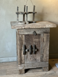 Nachttisch Altes Holz - Driftwood - (2-er set)