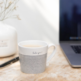 Becher mit Streifen -Bastion Collections-