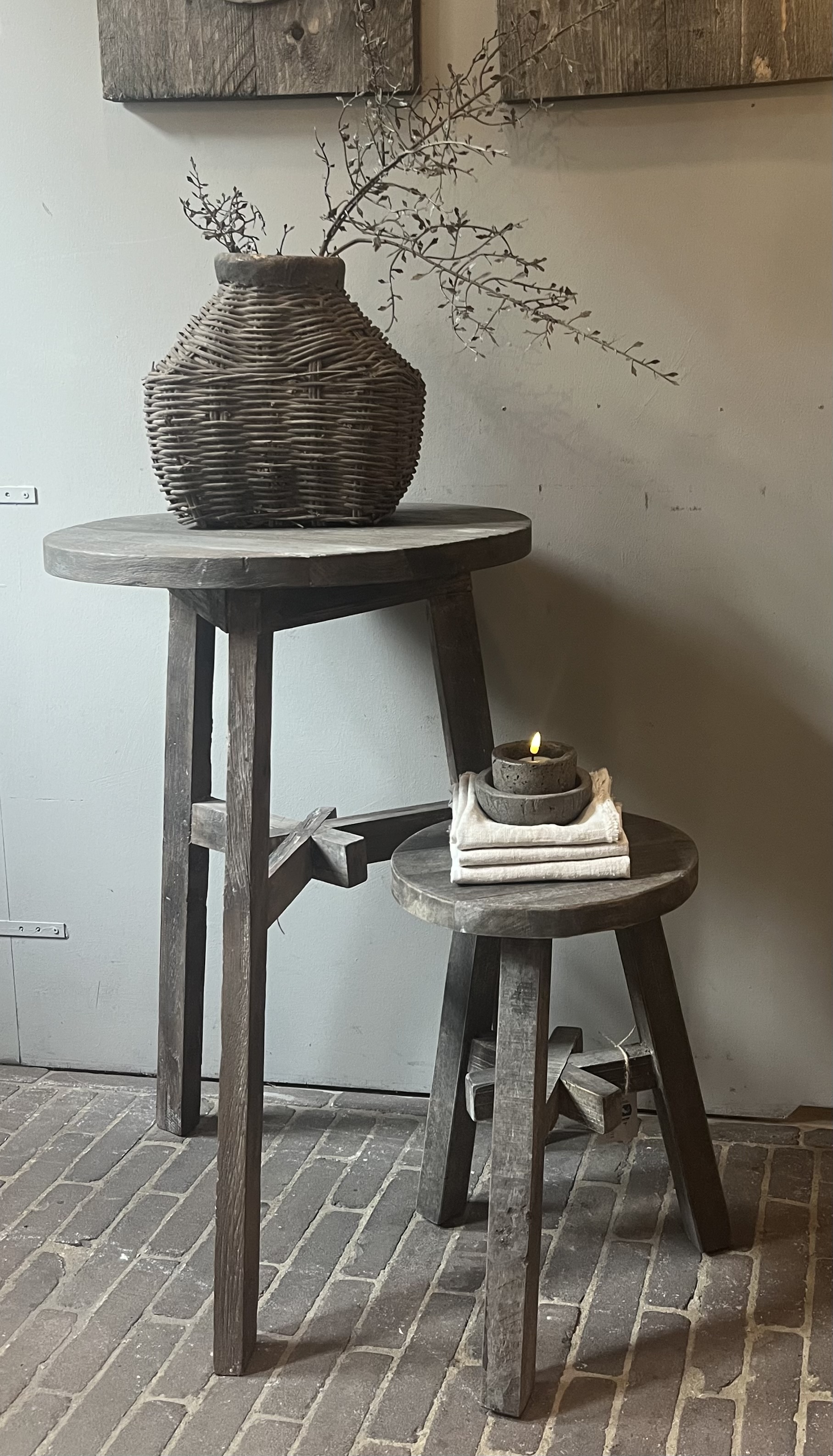 Runder Beistelltisch "Driftwood"