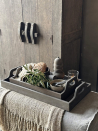 Houten Dienblad Rechthoek Small -Aura Peeperkorn-