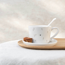 Becher mit Ohr 'Gänseblümchen' -Bastion Collections-