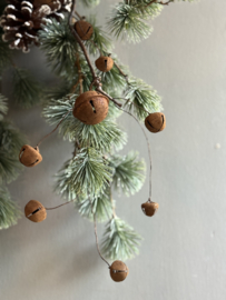 Zweig mit Weihnachtsglocke Rost M
