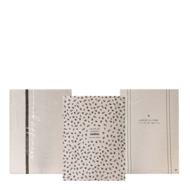 Geschirrtuch 50x70 cm A Recipe Is A Story -Bastion Collection-