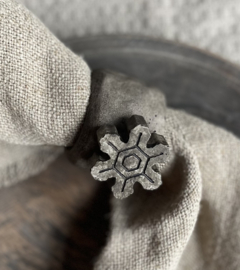 Servetring Steen Sneeuwvlok -PMR-