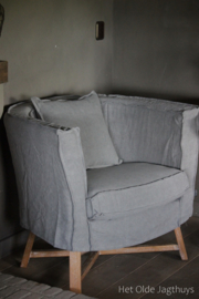 Fauteuil Dirk Grijs -Aura Peeperkorn-