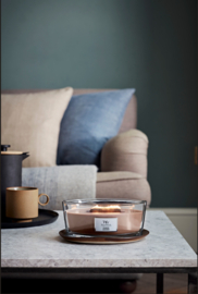 Geurkaars Cashmere Ellipse -Woodwick-
