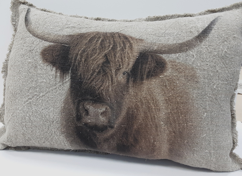 Shabby Kussen 40x60cm Hooglander