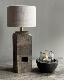 Houten Balusterlamp Small -Aura Peeperkorn-