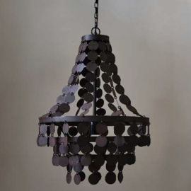 Hanglamp Ronde Schijfjes Rustic Brown