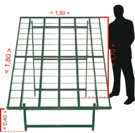 BIG Schräg 1,50 x 1,80 (BIG-20)