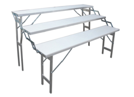 Treppen-Tisch 3 Stufen  30 x 150 cm  (E-303)