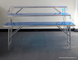 Treppen-Tisch 3 Stufen  30 x 150 cm  (E-303)