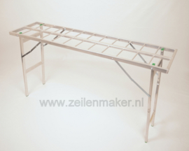 Vlakke tafel 40 x 150 x 80 cm hoog  (B8040)