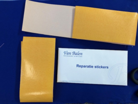 Zeil reparatie plak set / reparatie stickers
