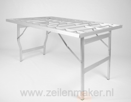 vlakke tafel 80 x 150 x 80 cm hoog  (B8080)