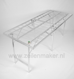 Koffertafel  80 x 200 x 80cm hoog (K-80)