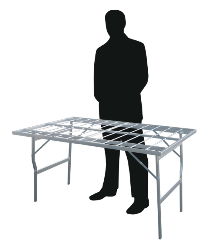 Gaan Verdwijnen wees gegroet Vlakke tafel 60 x 120 x 80 cm hoog.(M-60) | Vlakke tafel Mini |  zeilenmaker.nl