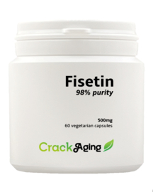 60 vegetarische Kapseln Fisetin 500mg 98%