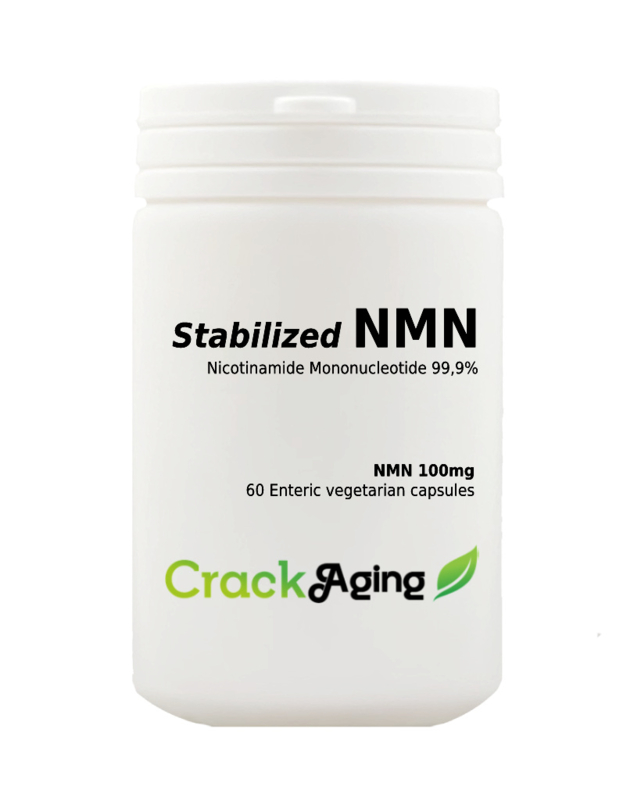 NMN 99,9% 100mg  per capsule 60 Maagzuurbestendige capsules