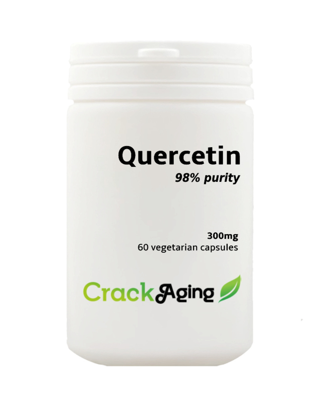 60 Vegatarian capsules Quercetin 300mg 98%