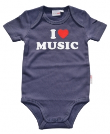 Romper I Love Music