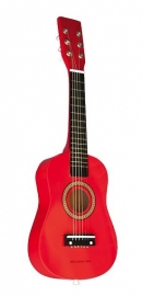 Gitaar rood