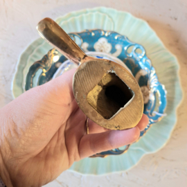 Flesopener eend messing