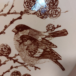 Wandbordje deens vogeltjes